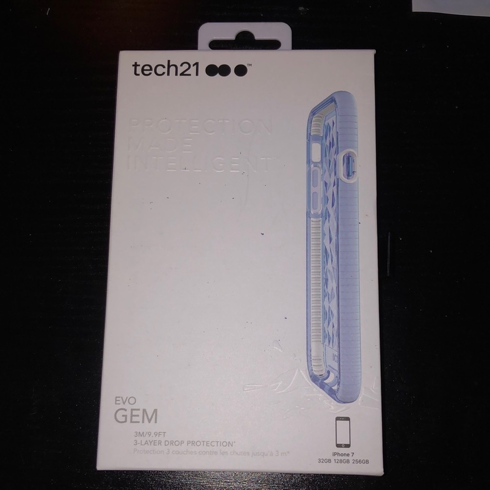 Tech21 Evo Gem Phone Case for iPhone 6/7/8 NWT